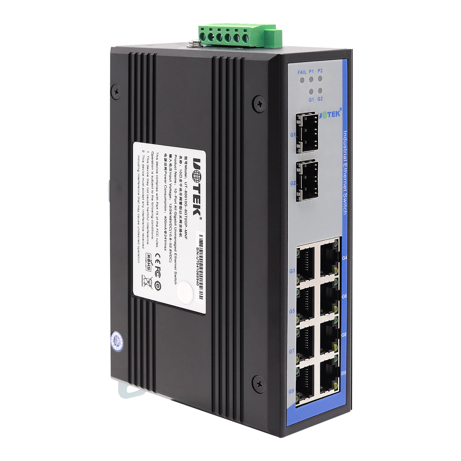 千兆10口非網(wǎng)管型以太網(wǎng)交換機